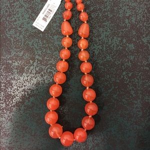 Tangerine New Monet Beaded Necklace