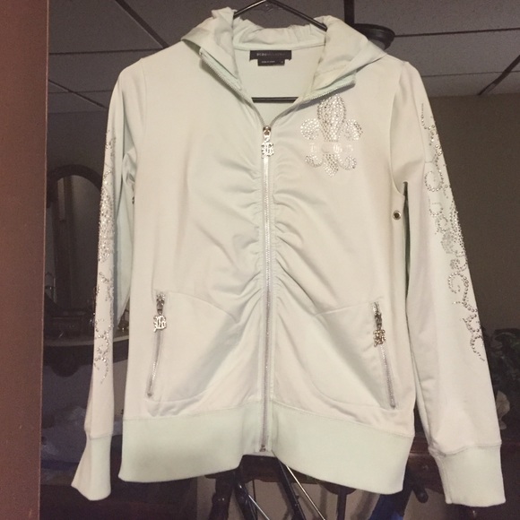Bcbg hoodie this is a light light green