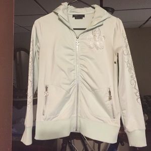 Bcbg hoodie this is a light light green