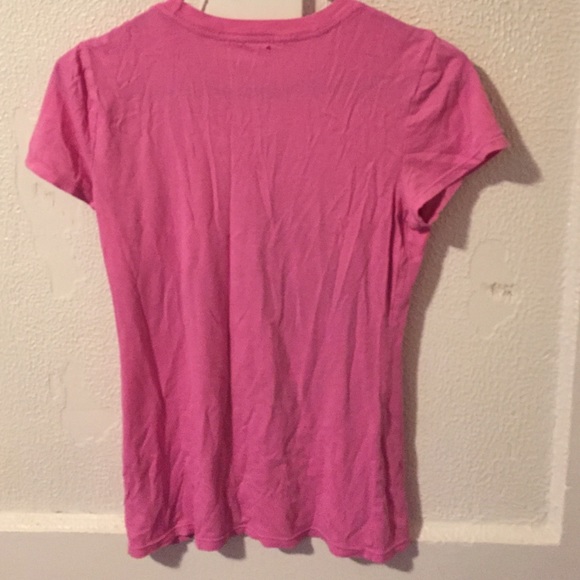 SOLD- Juicy Couture Pink Logo Tee Shirt size Small - Picture 4 of 4