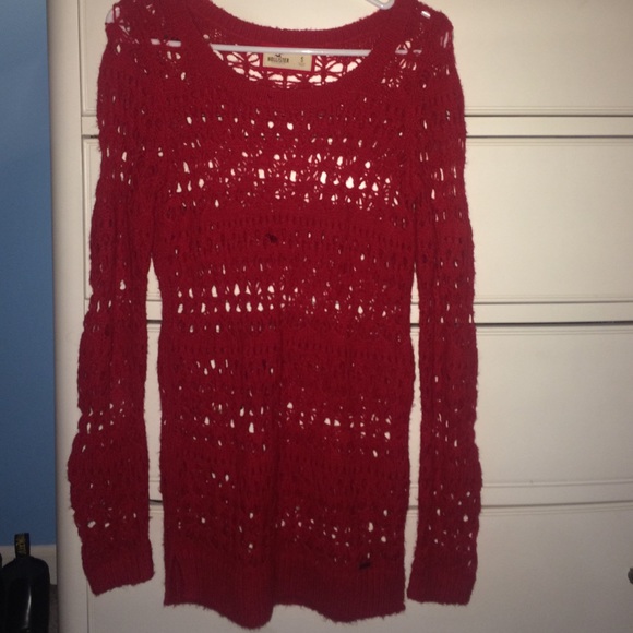 Red Sweater Dress