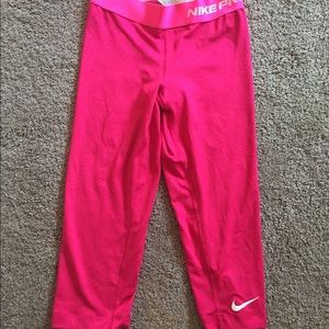 Pink Nike Leggings