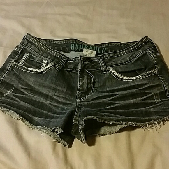 Jean short shorts - Picture 1 of 3