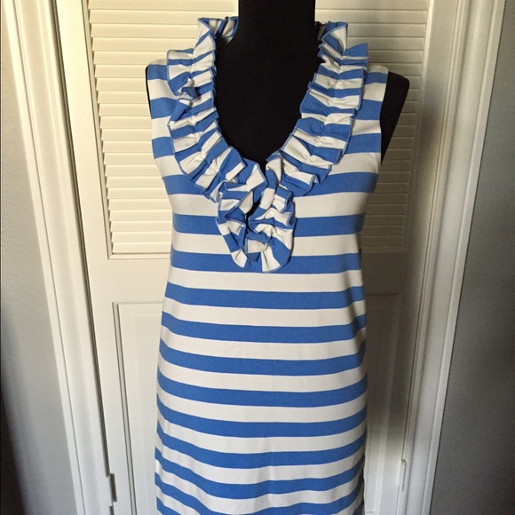 Kate Spade striped cotton jersey dress