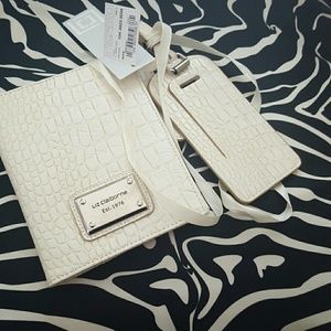 Passport case and matching luggage tag