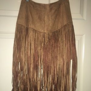 Beautiful fringe skirt