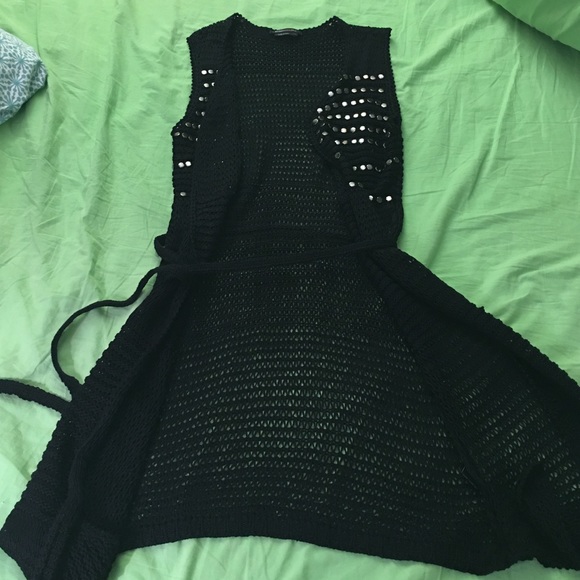 BCBG crochet wrap - Picture 3 of 4