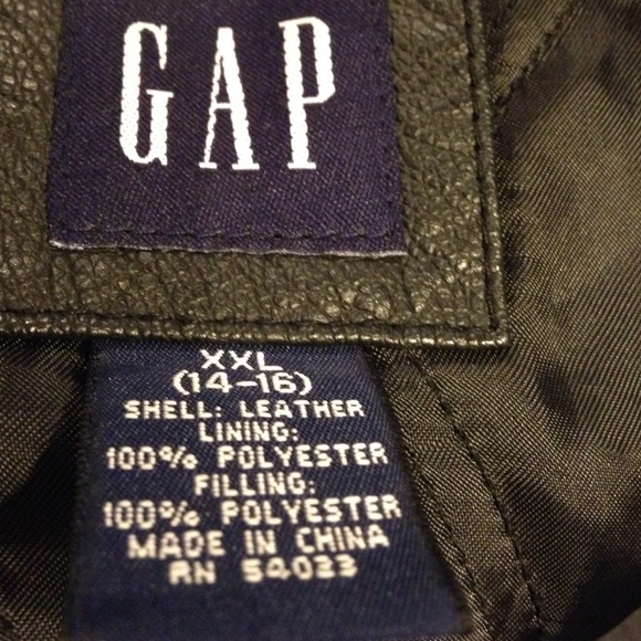 Kids Black Leather Jacket - Picture 4 of 4