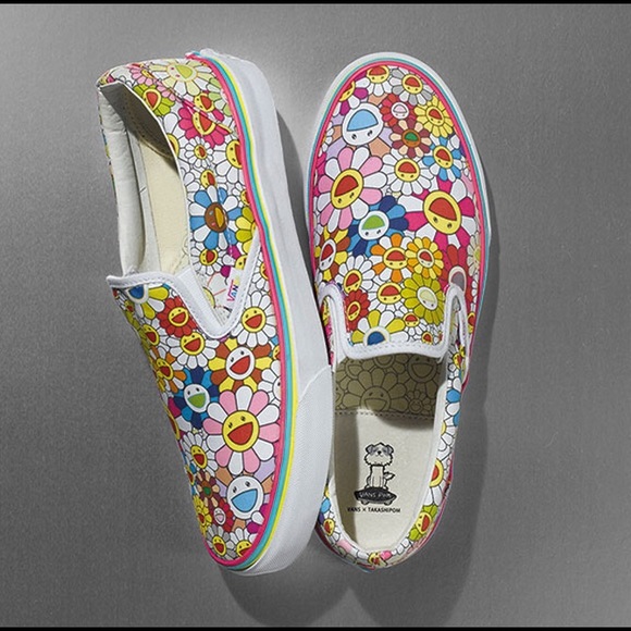 Vans x Murakami Classic Slip-On Multi Color Flower