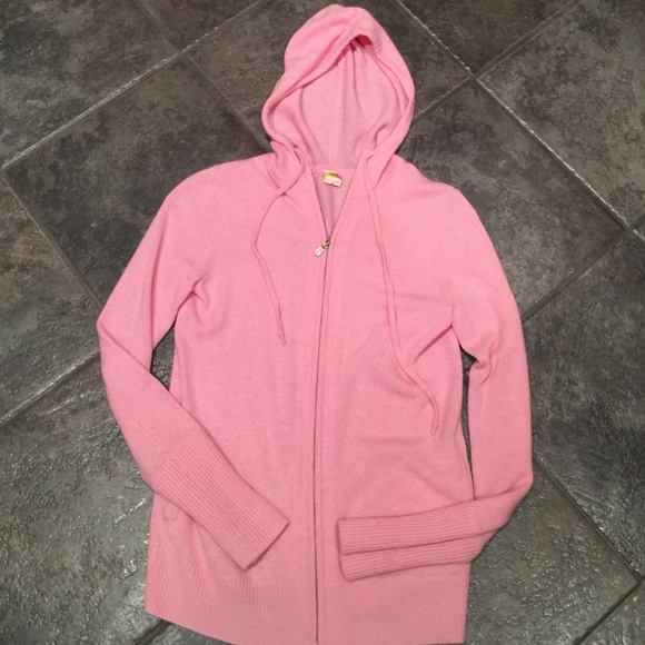 J. Crew Cashmere zip up hoodie