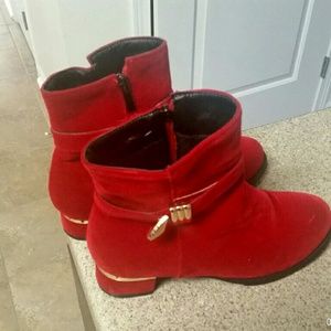 Red boots