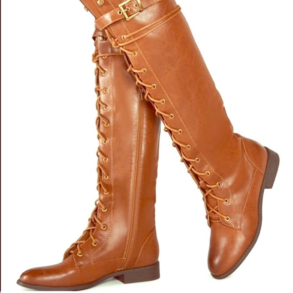 Over-the-Knee Lace Up Boots!
