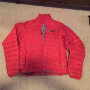 Patagonia Red Down Coat