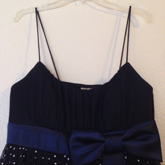 Macy's Dresses Navy Blue Formalprom Dress Poshmark
