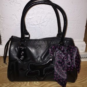 Fox Riders Co Purse with Bow