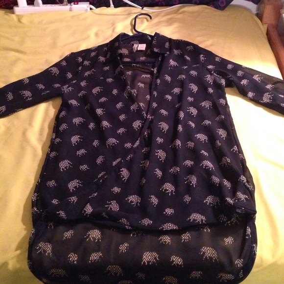 Elephant Print Tunic