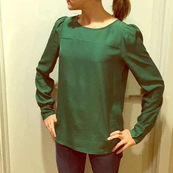 Jcrew long sleeve blouse