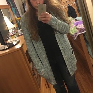 NEVER WORN Oversized knit cardigan