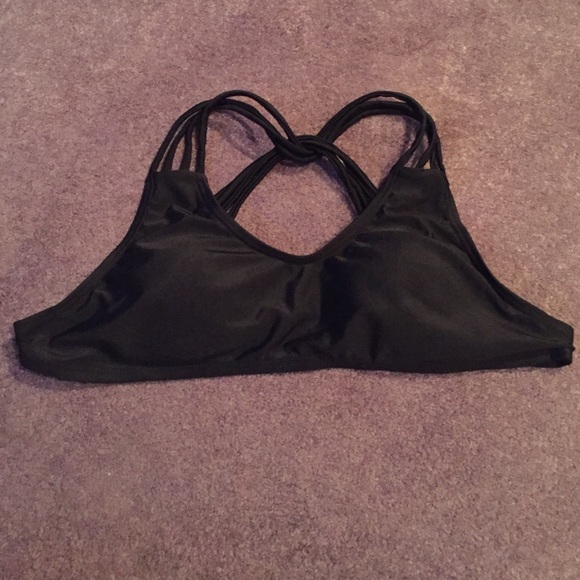 Criss Cross Bathing Suit Top