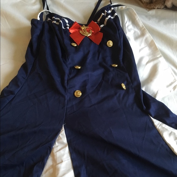 Sexy sailor Halloween dress- small