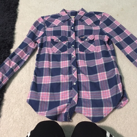 Hollister button down flannel