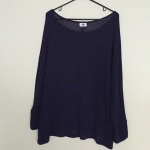 Blue long sleeves