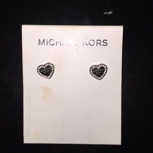 Michael Kors heart earrings
