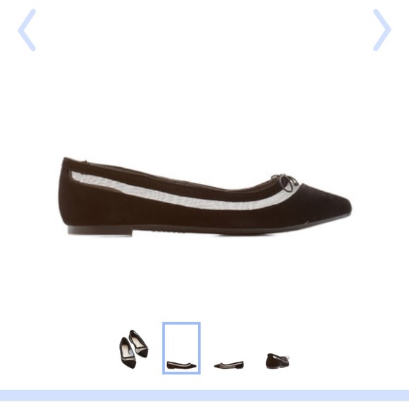 SOLD Modcloth Bamboo Admirably Clad Flats Black - Picture 2 of 3