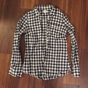 Jcrew plaid button down