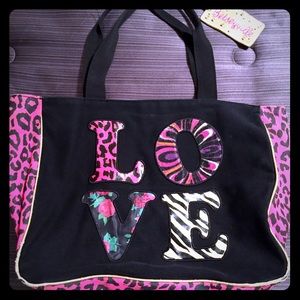Betsey Johnson Small Travel Tote