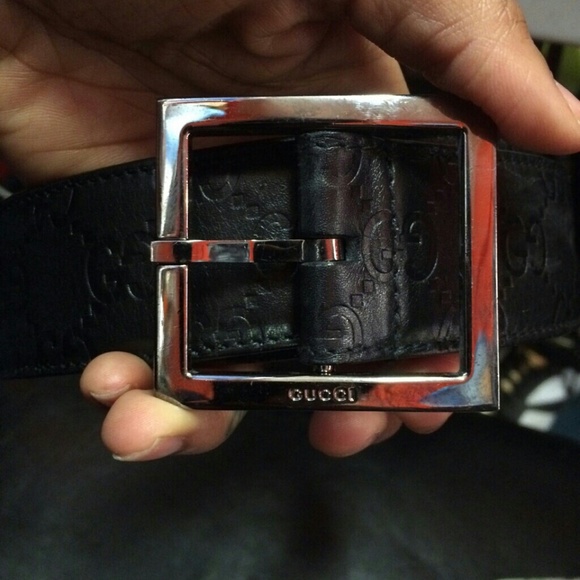 gucci belt no buckle