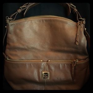 Dooney & Bourke tan hobo purse