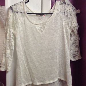 White half sleeve shirt