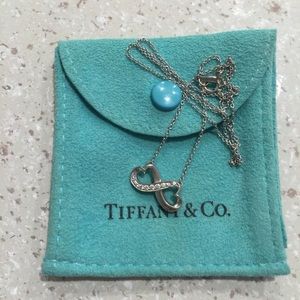Tiffany & Co. Diamond and White Gold Necklace