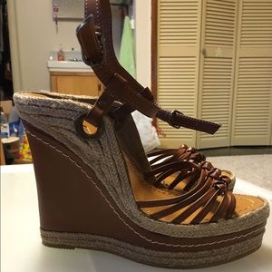 REDUCED PRICE Used wedge sandals
