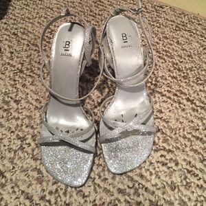 Silver heels