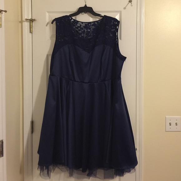 torrid Dresses & Skirts - Formal Navy Torrid Dress Size 26