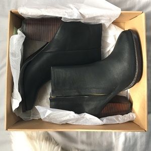 Silence + Noise Half Stacked Ankle Boots