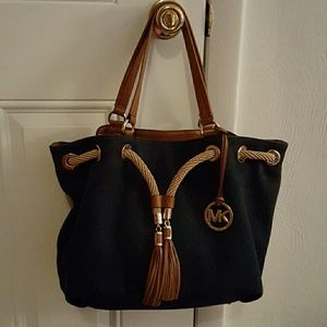 Michael Kors large marina gathered tote