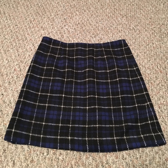 Plaid Aline Skirt
