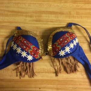 Indian inspired rave bra
