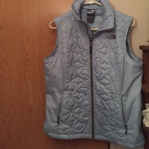 North Face Powder Blue Vest