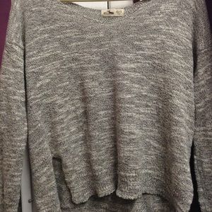 Soft gray Hollister sweater