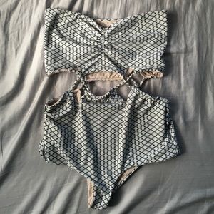 Acacia Swimwear Paris One Piece in Diamond