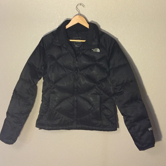 North Face Black 550 Puff Insulated Coat