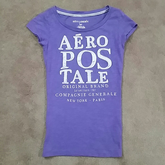 Aeropostale Purple Shirt