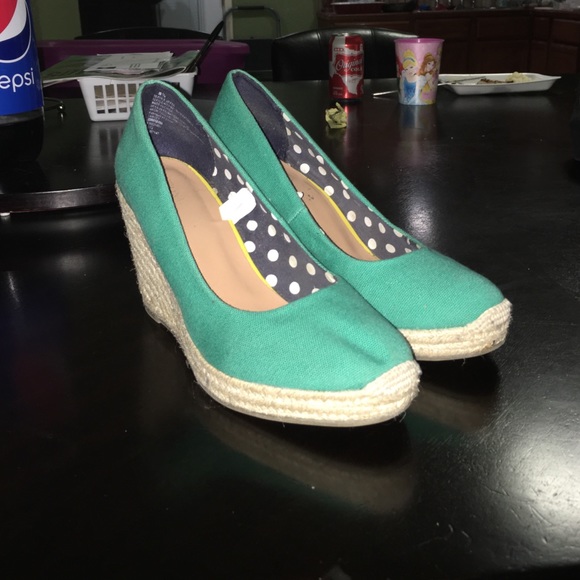 Green wedges 👠