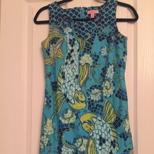 Reserved! Lilly Pulitzer koi dress size 0