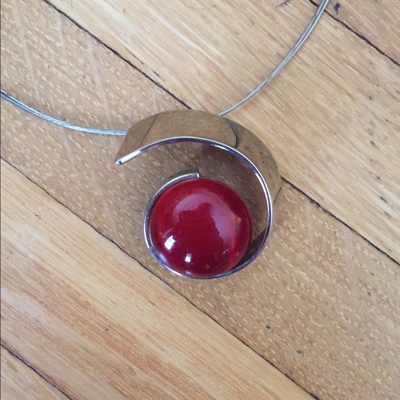 Red Bead Necklace