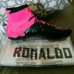 New soccer shoes for man